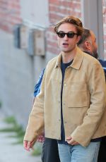 Robert Pattinson Arrives at Jimmy Kimmel Live Show in Los Angeles 03/19/2026