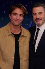 Robert Pattinson at Jimmy Kimmel Live 03/19/2026