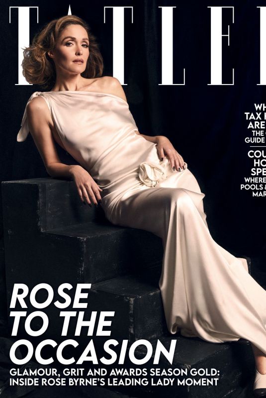 ROSE BYRNE for Tatler UK, April 2026