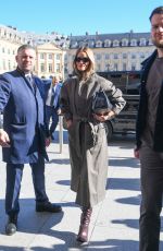 ROSIE HUNTINGTON-WHITELEY Out and About in Paris 03/02/2026