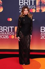 ROSIE MCCLELLAND at BRIT Awards 2026 at Co-op Live in Manchester 02/28/2026