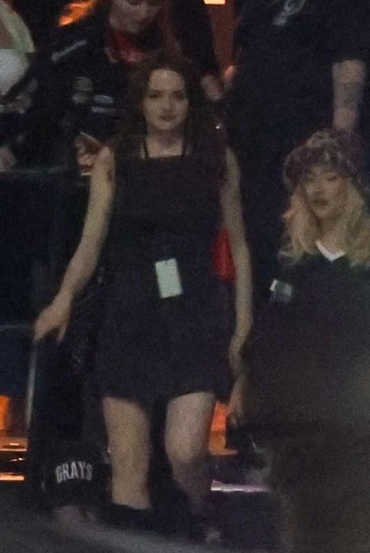 SABRINA CARPENTER and JOEY KING at Night Two of Paul McCartney’s Farewell Tour at Fonda Theatre in Los Angeles 03/27/2026