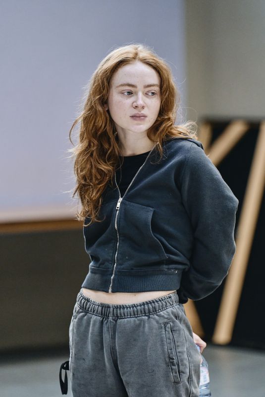 SADIE SINK at Romeo and Juliet Rehearsals 02/23/2026