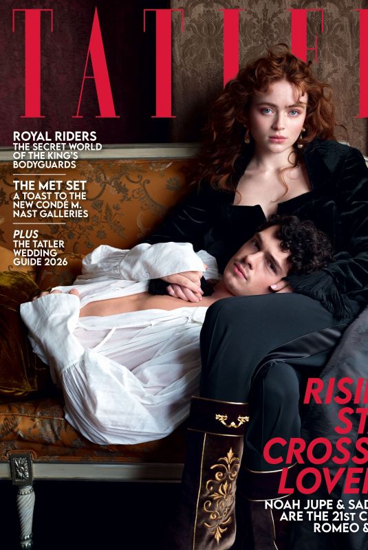SADIE SINK for Tatler Magazine: 21st Century Romeo & Juliet, March 2026