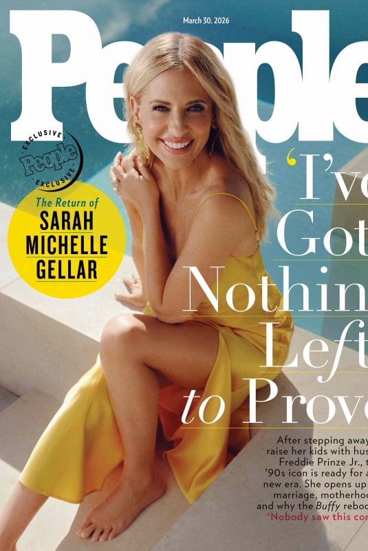 SARAH MICHELLE GELLAR for People Magazine, March 2026