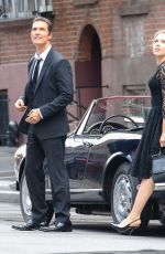 SCARLETT JOHANSSON and Matthew McConaughey on the Set of a Dolce & Gabbana Campaign in New York, July 2013
