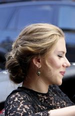 SCARLETT JOHANSSON Filming a Dolce & Gabbana Campaign for Fragrance The One in New York 03/07/2026