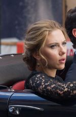 SCARLETT JOHANSSON Filming a Dolce & Gabbana Campaign for Fragrance The One in New York 03/07/2026