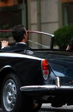 SCARLETT JOHANSSON Filming a Dolce & Gabbana Campaign for Fragrance The One in New York 03/07/2026