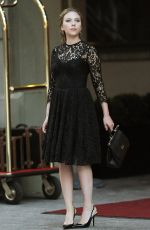 SCARLETT JOHANSSON Filming a Dolce & Gabbana Campaign for Fragrance The One in New York 03/07/2026