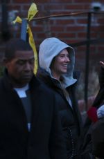 SCARLETT JOHANSSON on the Set of The Exorcist in New York 03/25/2026