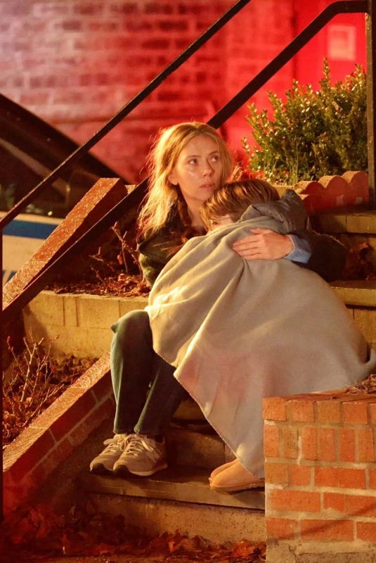 SCARLETT JOHANSSON on the Set of The Exorcist in New York 03/25/2026
