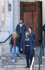 SCARLETT JOHANSSON on the Set of The Exorcist in New York City 03/17/2026