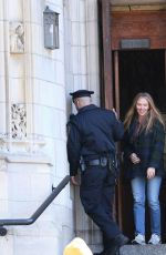 SCARLETT JOHANSSON on the Set of The Exorcist in New York City 03/17/2026