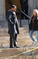 SCARLETT JOHANSSON on the Set of The Exorcist in New York City 03/17/2026