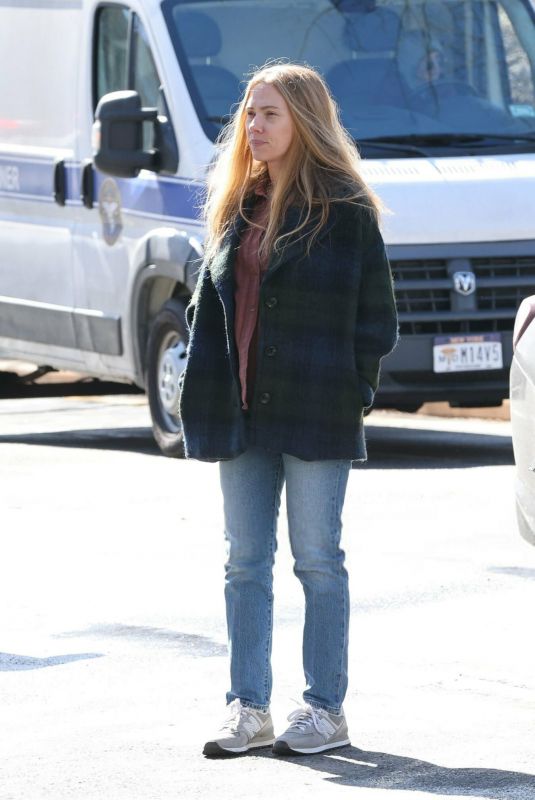 SCARLETT JOHANSSON on the Set of The Exorcist in New York City 03/17/2026