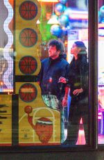 SELENA GOMEZ and Benny Blanco at a Bowling and Arcade Date Night in Los Angeles 03/17/2026