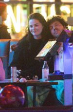 SELENA GOMEZ and Benny Blanco at a Bowling and Arcade Date Night in Los Angeles 03/17/2026