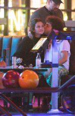 SELENA GOMEZ and Benny Blanco at a Bowling and Arcade Date Night in Los Angeles 03/17/2026