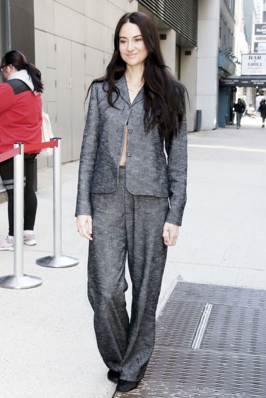 SHAILENE WOODLEY Leaves Sirius XM Studios in New York 03/24/2026