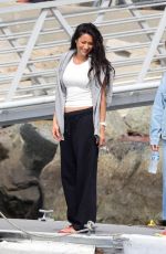 SHAY MITCHELL Filming Scenes for Baywatch Reboot at Redondo Beach 03/30/2026