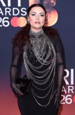 SHONA MCGARTY at BRIT Awards 2026 at Co-op Live in Manchester 02/28/2026
