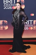 SHONA MCGARTY at BRIT Awards 2026 at Co-op Live in Manchester 02/28/2026