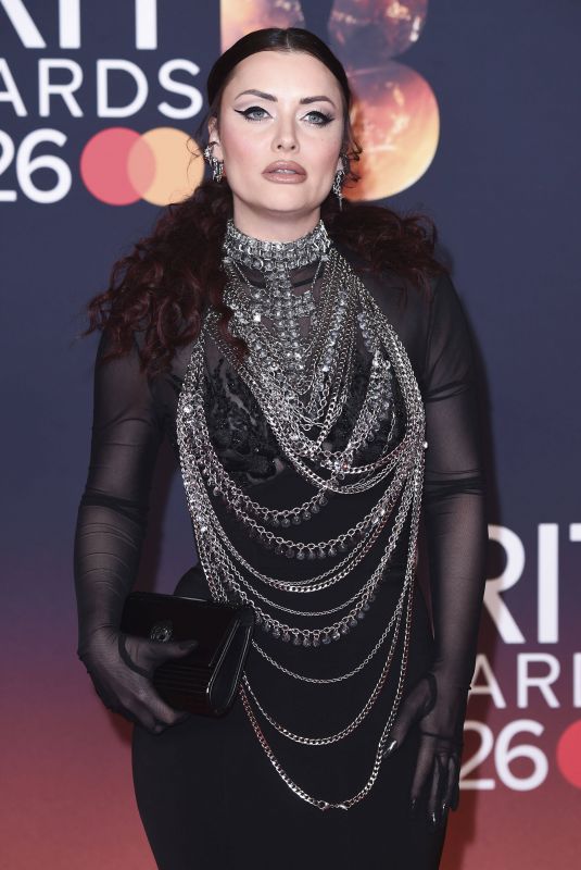 SHONA MCGARTY at BRIT Awards 2026 at Co-op Live in Manchester 02/28/2026