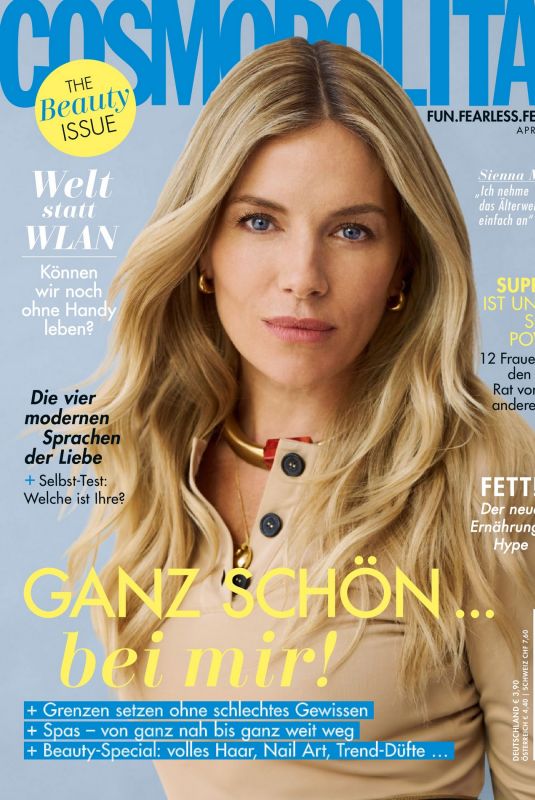 SIENNA MILLER in Cosmopolitan Germany, April 2026