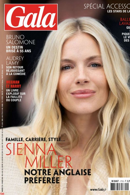 SIENNA MILLER in Gala France, March 2026