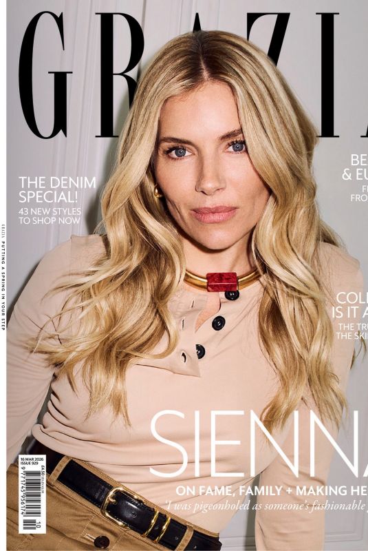 SIENNA MILLER in Grazia UK, March 2026