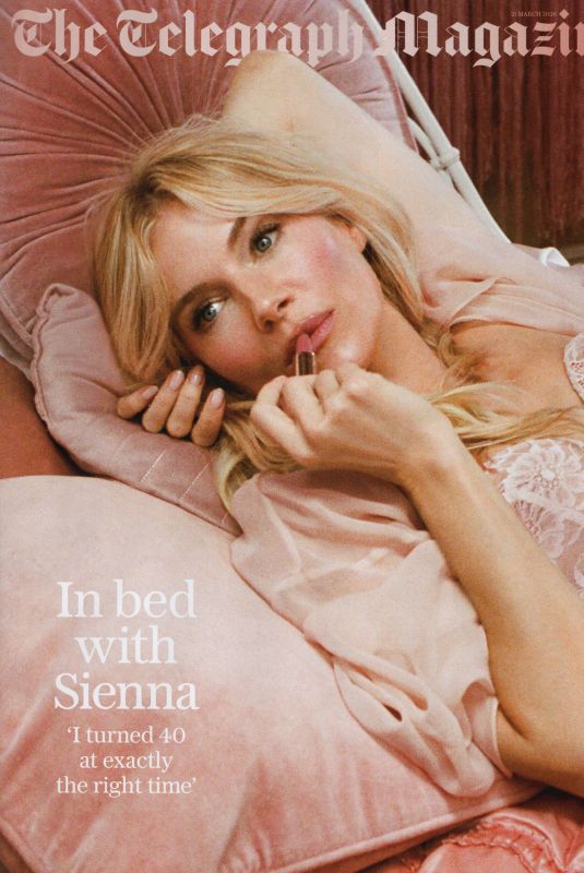 SIENNA MILLER in The Telegraph Magazine, March 2026