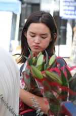 SOPHIA HAMMONS Out Shopping at Studio City Farmers Market 03/01/2026