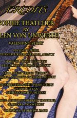 SOPHIE THATCHER - Ellen Von Unwerth for VON Magazine, February 2026