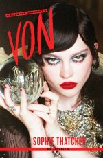 SOPHIE THATCHER - Ellen Von Unwerth for VON Magazine, February 2026