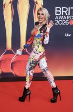 TALLIA STORM at BRIT Awards 2026 at Co-op Live in Manchester 02/28/2026