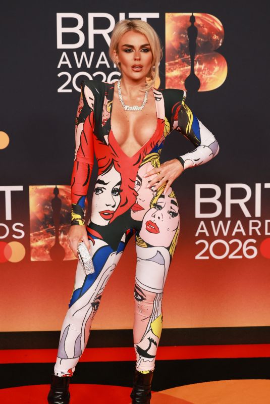 TALLIA STORM at BRIT Awards 2026 at Co-op Live in Manchester 02/28/2026