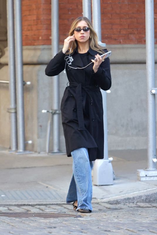 TATE MCRAE Out for a Stroll in New York 03/09/2026