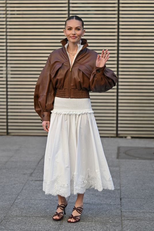 THYLANE BLONDEAU at Zimmermann Womenswear Fall/Winter 26/27 Show at Paris Fashion Week 03/09/2026