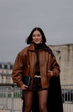 TIFFANY HSU Arrives at Loewe Womenswear FW 26/27 Show at Paris Fashion Week 03/06/2026
