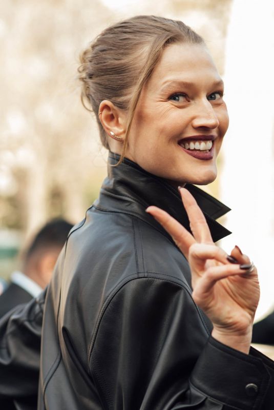 TONI GARRN at Akris Womenswear F/W 2026/27 Fahion Show at Paris Fashion Week Paris 03/08/2026