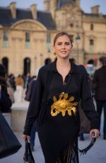 VALENTINA FERRAGNI Arrives at Schiaparelli Fashion Show at PFW in Paris 03/05/2026