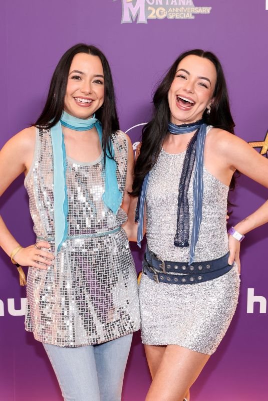 VANESSA and VERONICA MERRELL at Hannah Montana 20th Anniversary Special Premiere in Los Angeles 03/223/2026