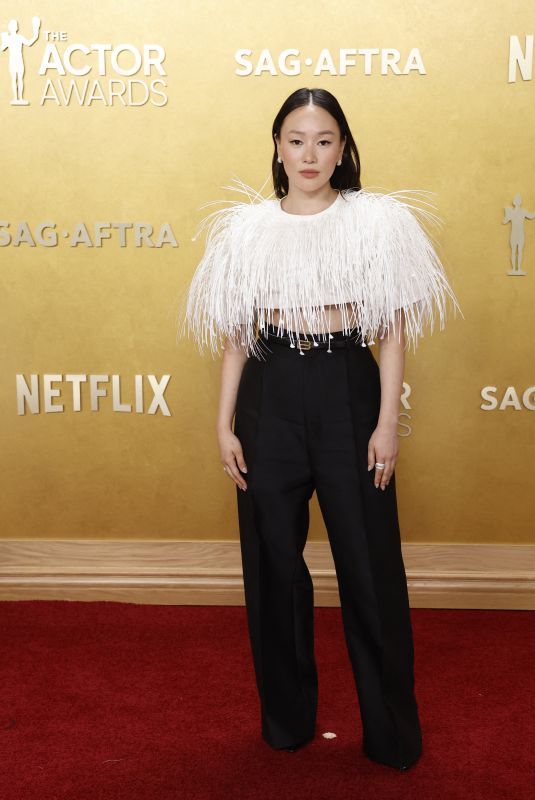 YERIN HA at 32nd Annual Actor Awards at Shrine Auditorium and Expo Hall in Los Angeles 03/01/2026