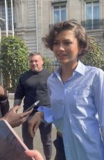 ZENDAYA and Tom Holland Leaves Shangri La Palace in Paris 03/24/2026
