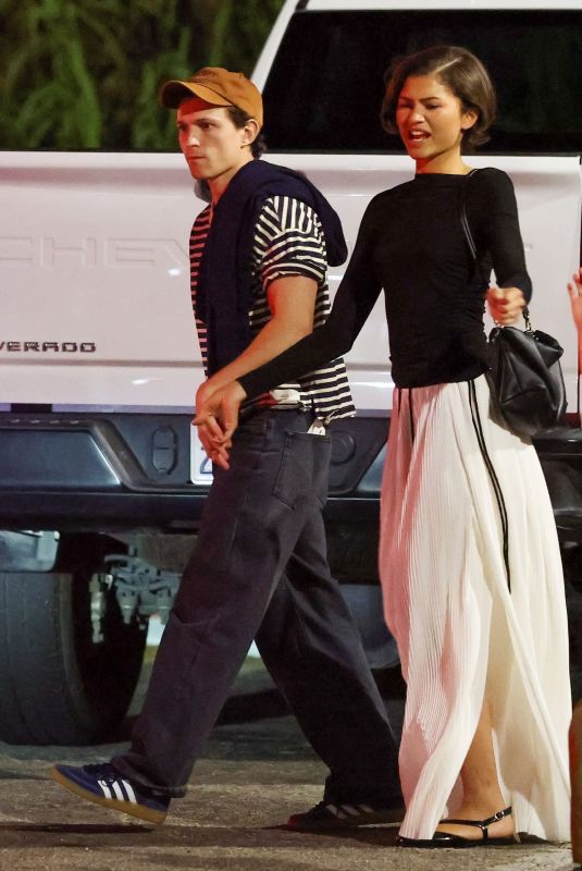 ZENDAYA and Tom Holland Out for Dinner in Los Angeles 03/20/2026