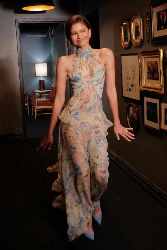 ZENDAYA at Jimmy Kimmel Live 03/16/2026