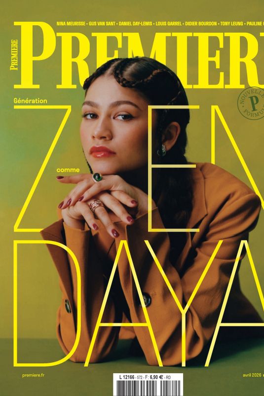 ZENDAYA in Premiere Magazine, April 2026