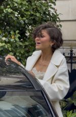 ZENDAYA Leaves Her Hotel in Paris 03/25/2026