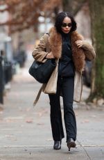 ZOE KRAVITZ Out and About in New York 03/12/2026